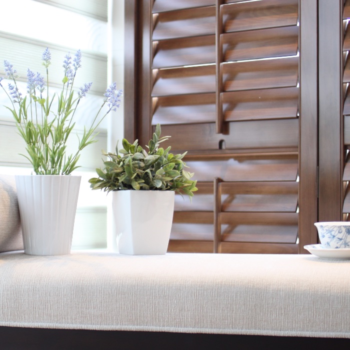 Wood Shutters in spa