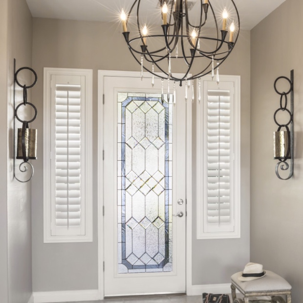 Sidelight shutters in St. George