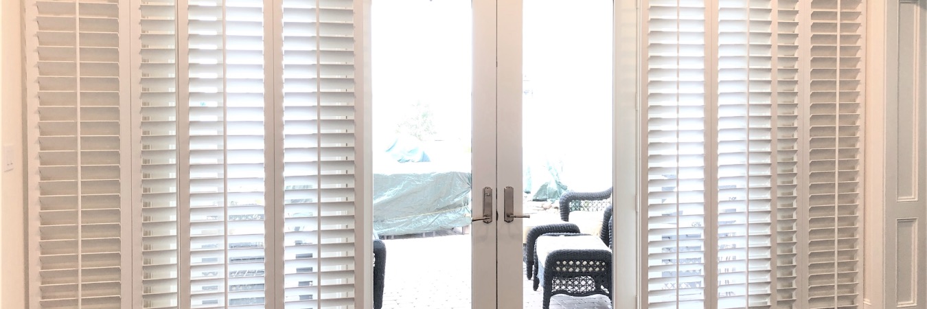 Sliding door shutters in St. George