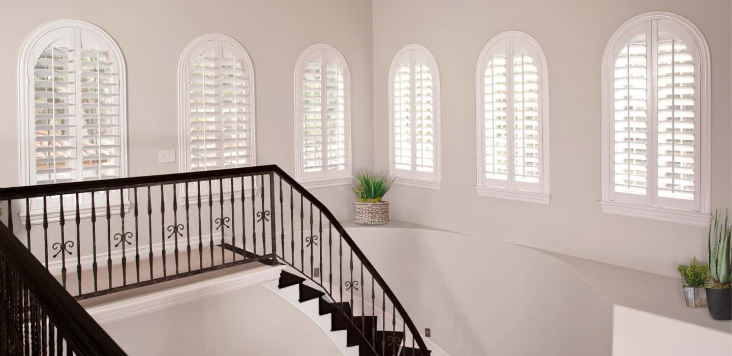 Arched Plantation Shutters